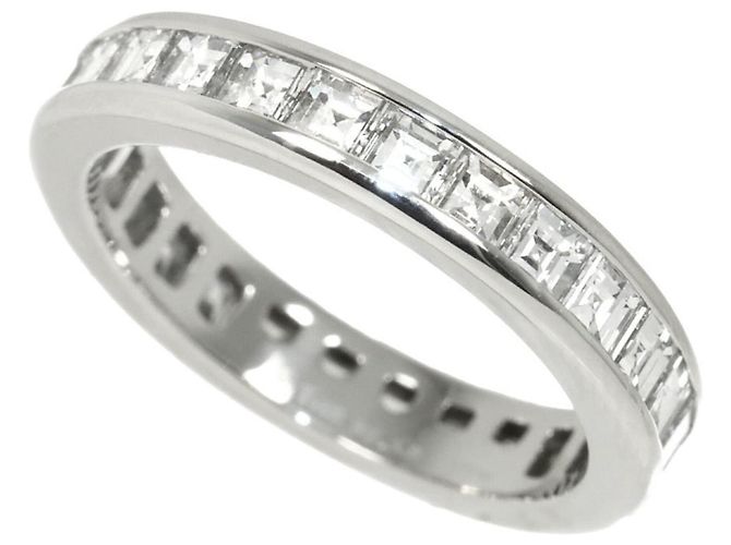 Autre Marque Tiffany & Co. Princess Cut Full Circle Diamantring - Ansicht 4