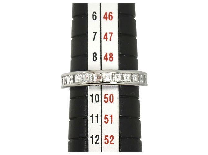 Autre Marque Tiffany & Co. Princess Cut Full Circle Diamantring - Ansicht 6