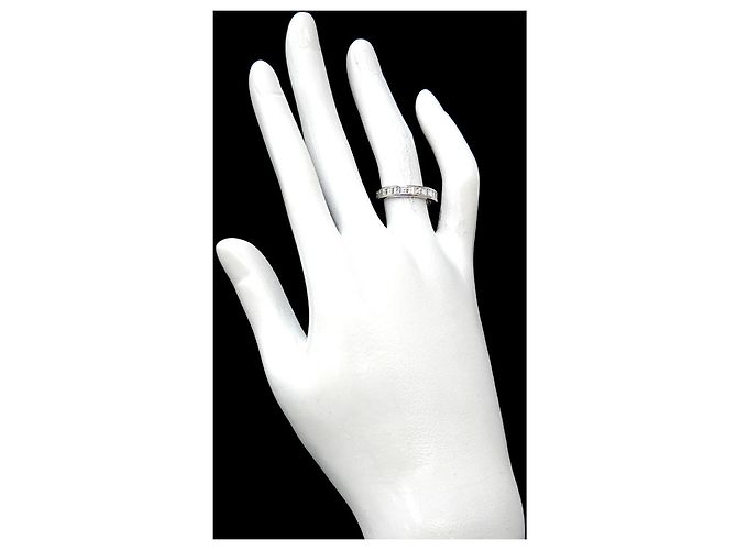 Autre Marque Tiffany & Co. Princess Cut Full Circle Diamantring - Ansicht 7