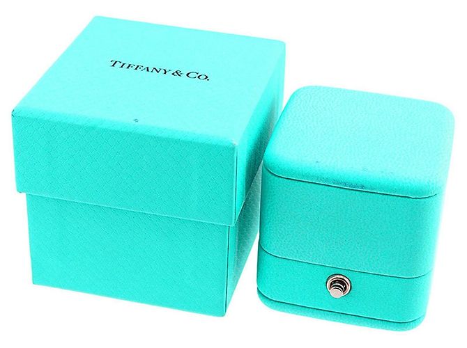 Autre Marque Tiffany & Co. Princess Cut Full Circle Diamantring - Ansicht 8