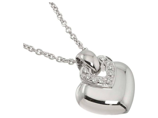Bulgari Collana Bvlgari Doppio Cuore Diamanti - vista 3