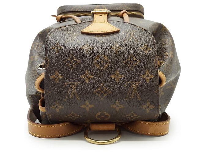 Louis Vuitton Zaino Vintage Monogram Canvas Montsouris MM - vista 3