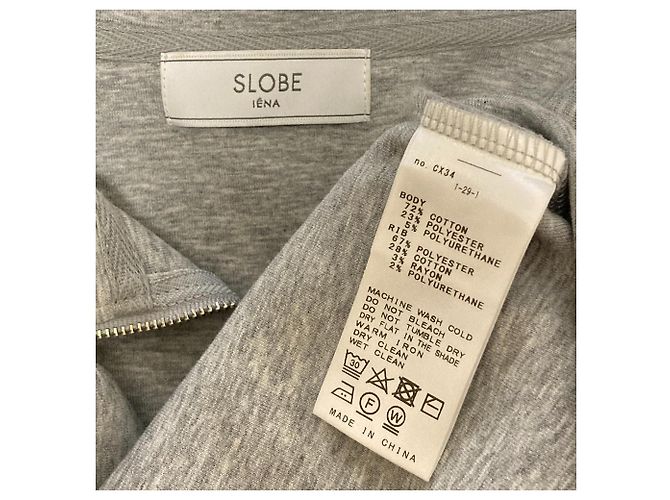 Autre Marque SLOBE IENA Pullover Half Zip em Double Knit - vista 3