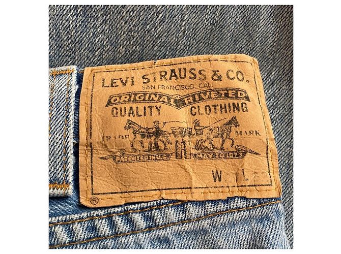 Autre Marque Vaqueros Levi's 606 Azul Índigo - vista 4