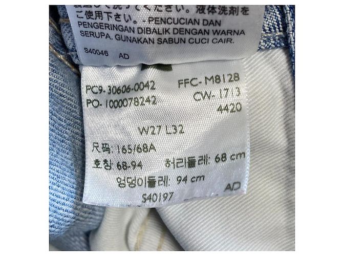 Autre Marque Vaqueros Levi's 606 Azul Índigo - vista 9
