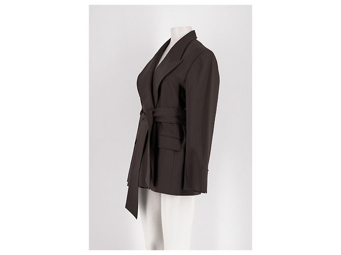 Autre Marque Brauner Wollblazer - Ansicht 4