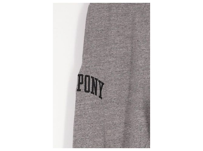 Ralph Lauren Jogging in cotone grigio - vista 4