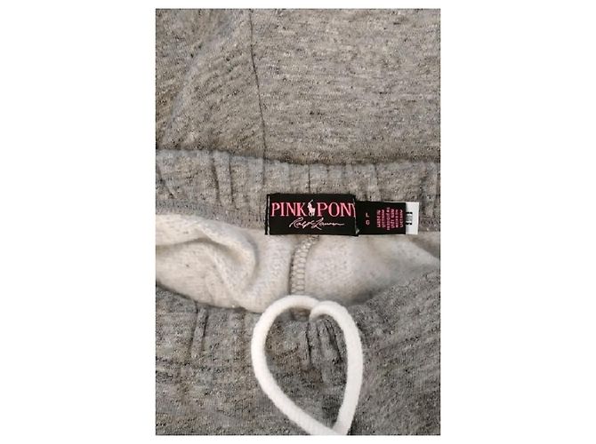 Ralph Lauren Jogging in cotone grigio - vista 5