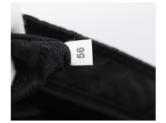 PRADA Schulttasche Nylon Black Silver - Ansicht 12