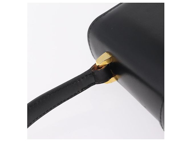 Céline CELINE Hand Bag Leather Black Gold - vista 10