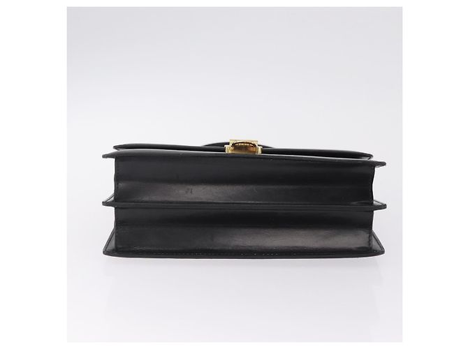 Céline CELINE Hand Bag Leather Black Gold - vista 11