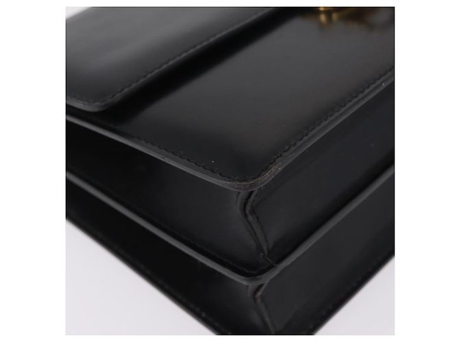 Céline CELINE Hand Bag Leather Black Gold - vista 12