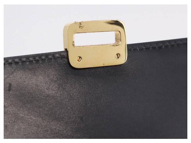 Céline CELINE Hand Bag Leather Black Gold - vista 19
