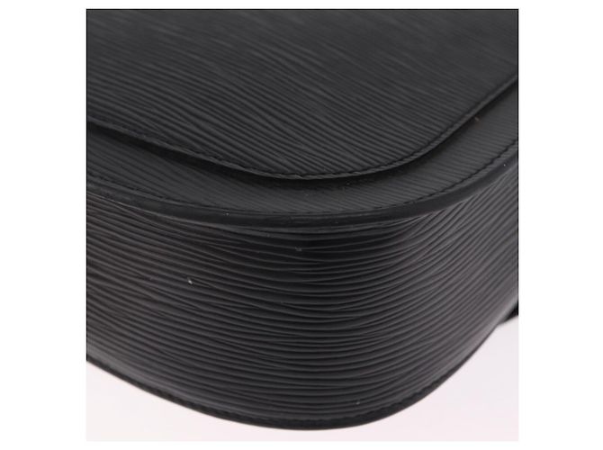 Saint-Cloud LOUIS VUITTON Epi Saint Cloud GM Shoulder Bag Black M52192 LV - vista 19
