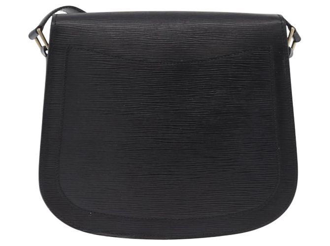 Saint-Cloud LOUIS VUITTON Epi Saint Cloud GM Shoulder Bag Black M52192 LV - vista 2