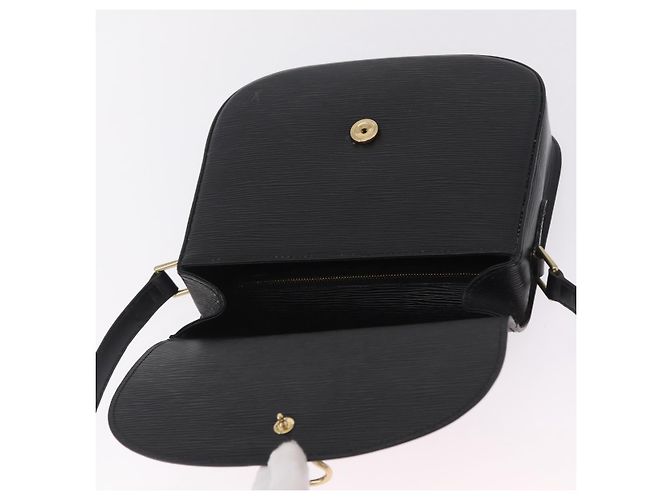 Saint-Cloud LOUIS VUITTON Epi Saint Cloud GM Shoulder Bag Black M52192 LV - vista 21