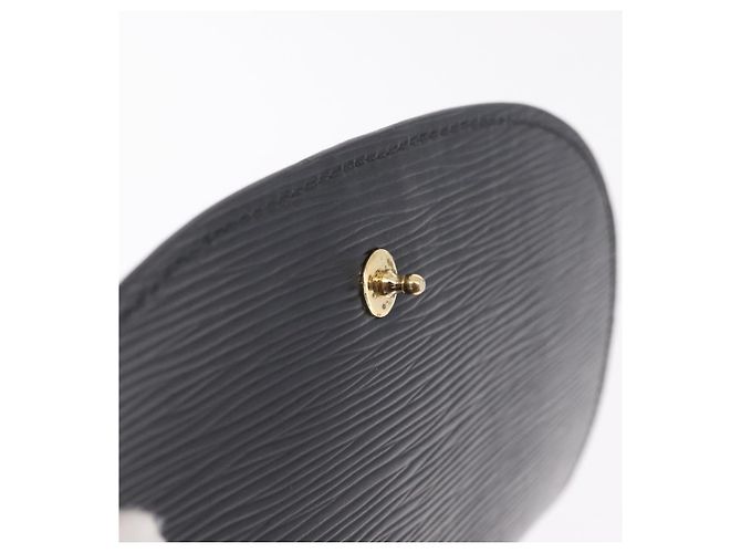 Saint-Cloud LOUIS VUITTON Epi Saint Cloud GM Shoulder Bag Black M52192 LV - vista 23