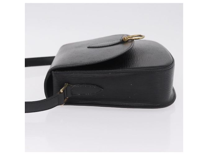 Saint-Cloud LOUIS VUITTON Epi Saint Cloud GM Shoulder Bag Black M52192 LV - vista 4