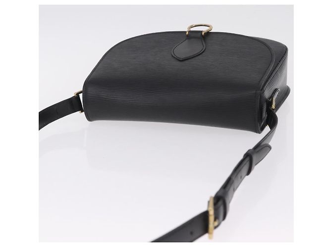 Saint-Cloud LOUIS VUITTON Epi Saint Cloud GM Shoulder Bag Black M52192 LV - vista 6