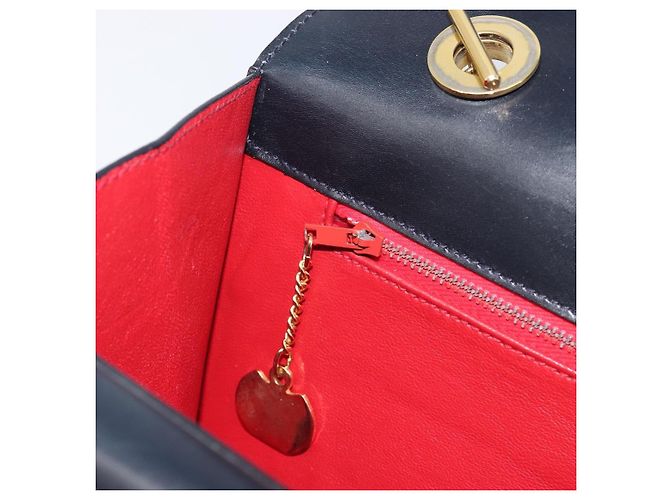 Céline CELINE Medallion Hand Bag Leather White Gold - vista 21