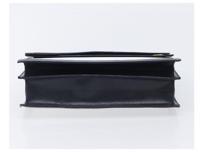 Céline CELINE Medallion Hand Bag Leather White Gold - vista 9