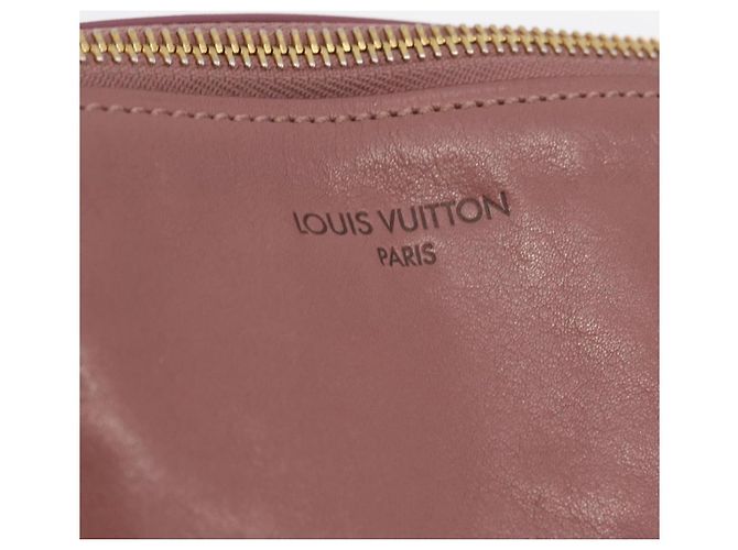 LOUIS VUITTON Lockit Chain Hand Bag Leather Rose M94358 LV - vista 22
