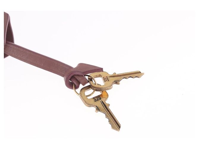 LOUIS VUITTON Lockit Chain Hand Bag Leather Rose M94358 LV - vista 9