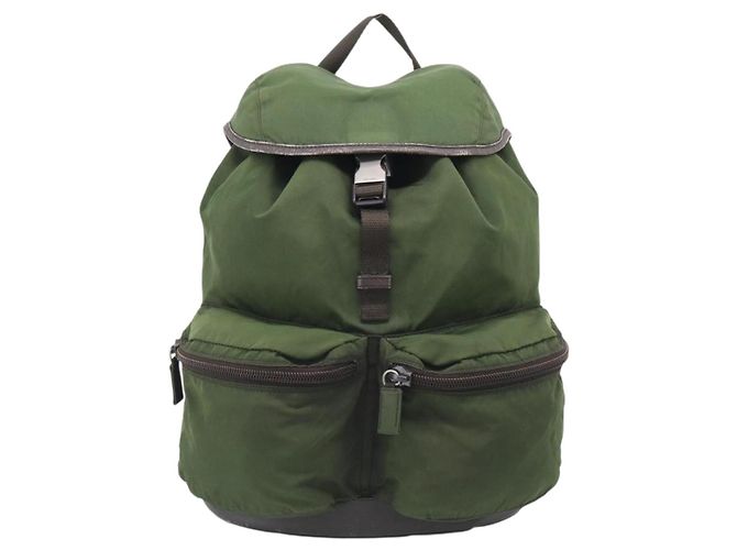 PRADA Rucksack Nylon Green Silver - Ansicht 13