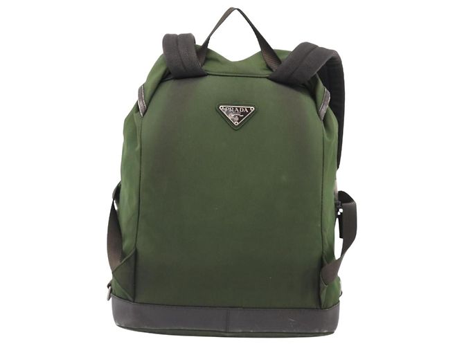 PRADA Rucksack Nylon Green Silver - Ansicht 2