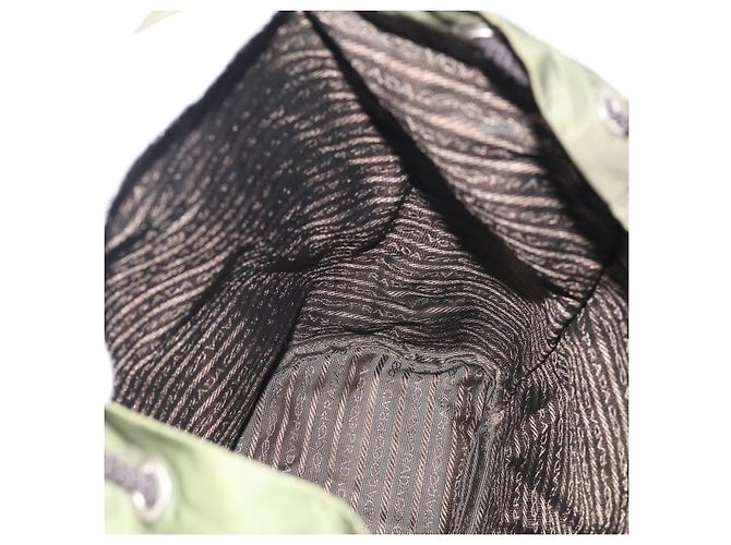 PRADA Rucksack Nylon Green Silver - Ansicht 22