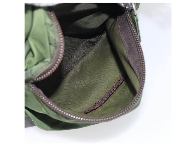 PRADA Rucksack Nylon Green Silver - Ansicht 26