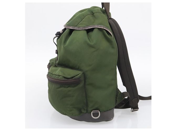 PRADA Rucksack Nylon Green Silver - Ansicht 4