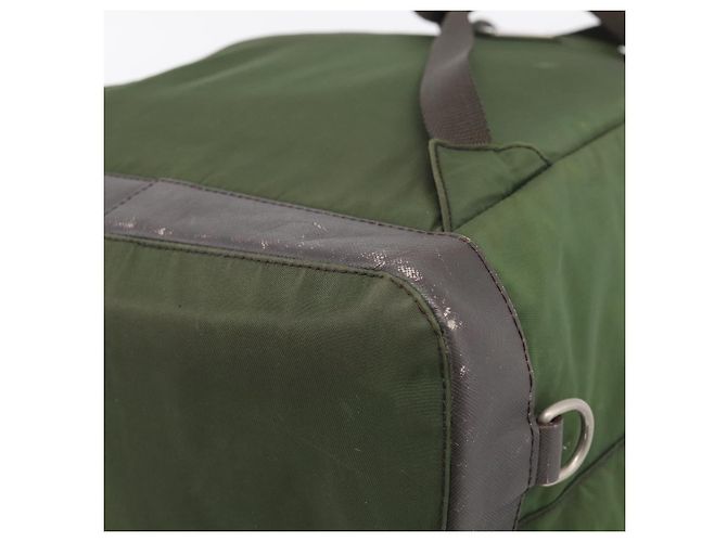 PRADA Rucksack Nylon Green Silver - Ansicht 9