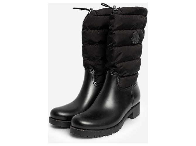 Moncler Botas de lluvia acolchadas Ginette negras - size EU 39 - vista 2