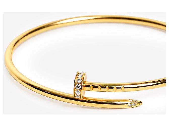 Cartier Bracciale Juste un Clou in oro giallo 18k - vista 4