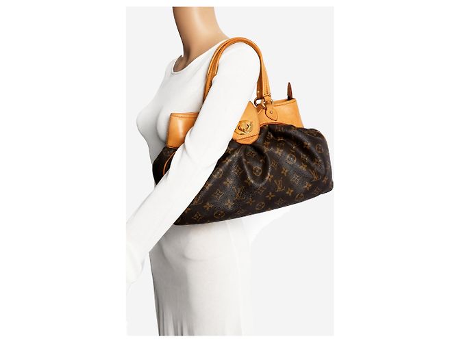 Louis Vuitton Borsa Boetie con manico in canvas Monogram brown - vista 11