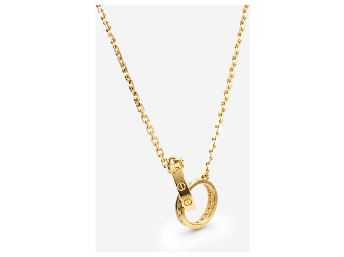 Cartier Pendente Love in oro giallo 18k - vista 3
