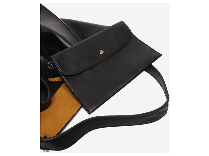 Stella Mc Cartney Borsa tote Alter Mat traforata con logo nera - vista 9