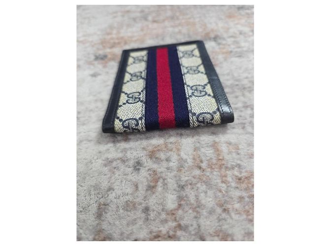 Magnífica Cartera Gucci GG Supreme Web - vista 6