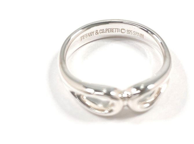 Autre Marque Anello Tiffany & Co. Double Open Teardrop - vista 3