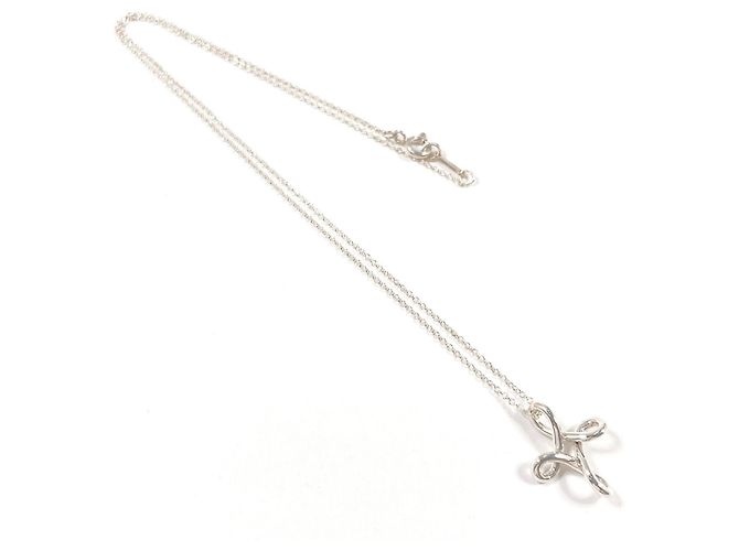 Autre Marque Collana Tiffany Infinity Cross Elsa Peretti - vista 3
