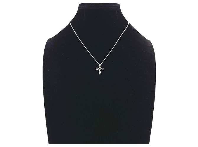 Autre Marque Collana Tiffany Infinity Cross Elsa Peretti - vista 7