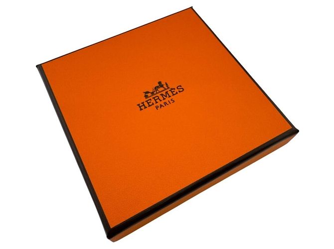 Brazalete Hermès Athña Plateado Bañado en Oro - vista 9