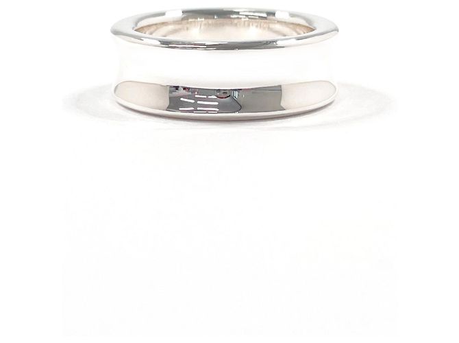 Autre Marque Tiffany & Co. 1837 Medium Band Ring aus Silber - Ansicht 2