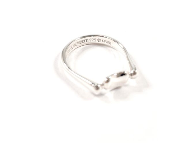 Autre Marque Anello Tiffany Bean Elsa Peretti in Argento 925 - vista 4