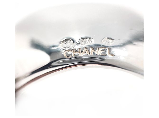 Anillo Banda Chanel Silver 925 - vista 5