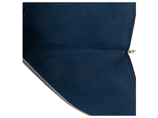 Louis Vuitton Blue Taurillon Pochette Jour GM - vista 4