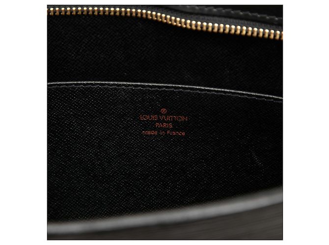 Louis Vuitton Black Epi Pochette Homme - vista 5