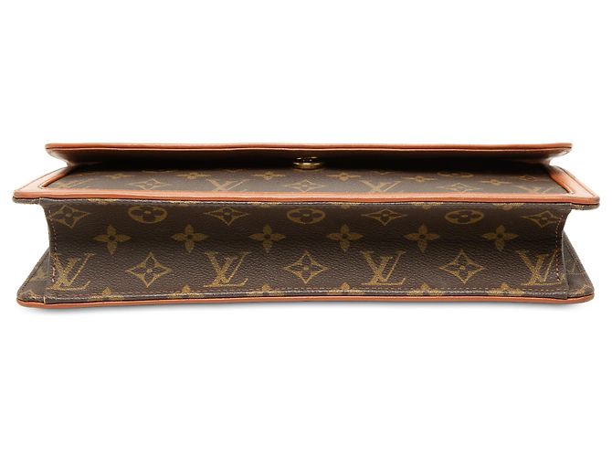 Louis Vuitton Brown Monogram Pochette Dame GM - vista 3