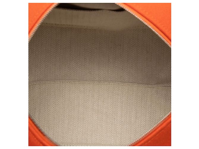 Custodia Hermès Orange Large Toile Bride A Brac - vista 4
